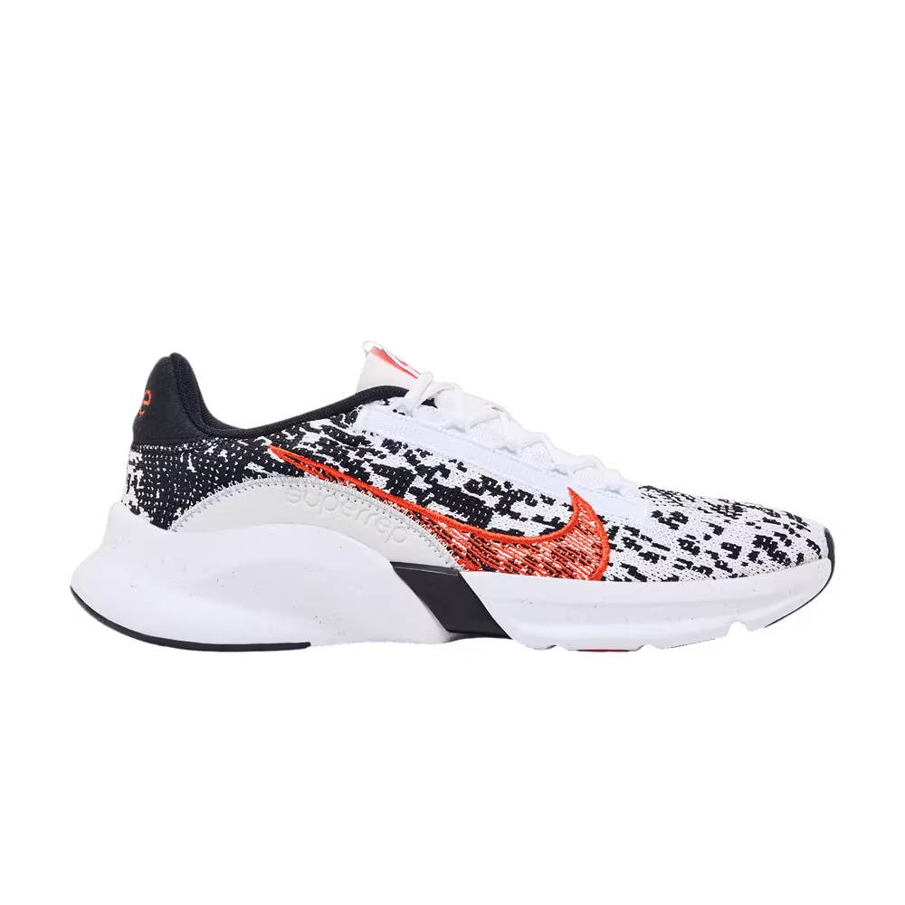 Nike Women's SuperRep Go 3 Flyknit Next Nature White Picante Red