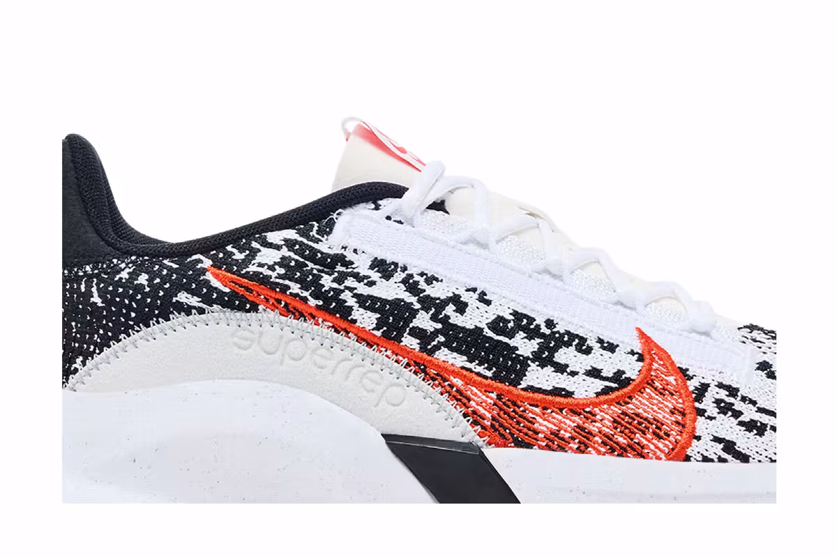 Nike Women's SuperRep Go 3 Flyknit Next Nature White Picante Red, view 3