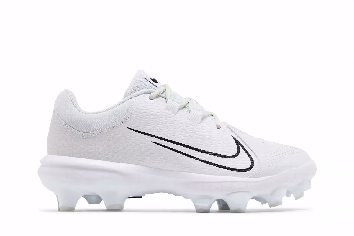 Nike Women's Hyperdiamond 4 Pro MCS White Black, view 2