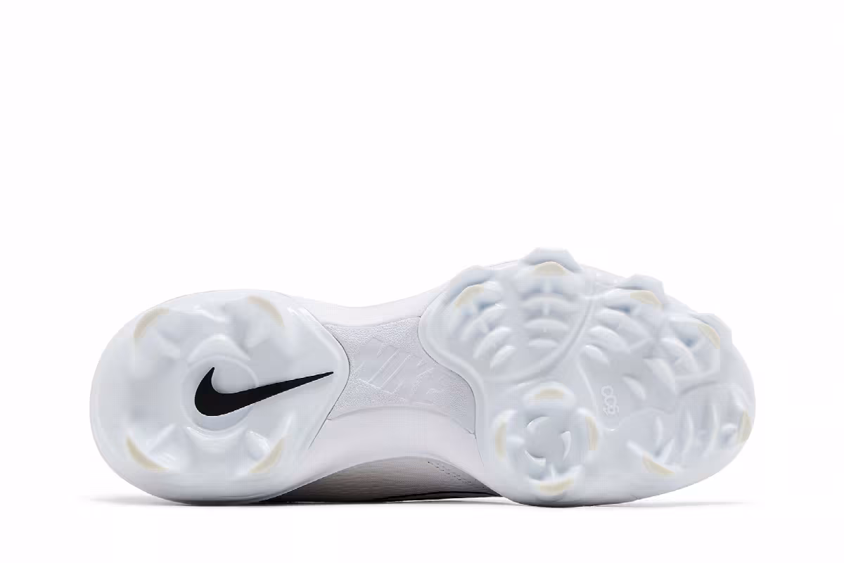 Nike Women's Hyperdiamond 4 Pro MCS White Black, view 5