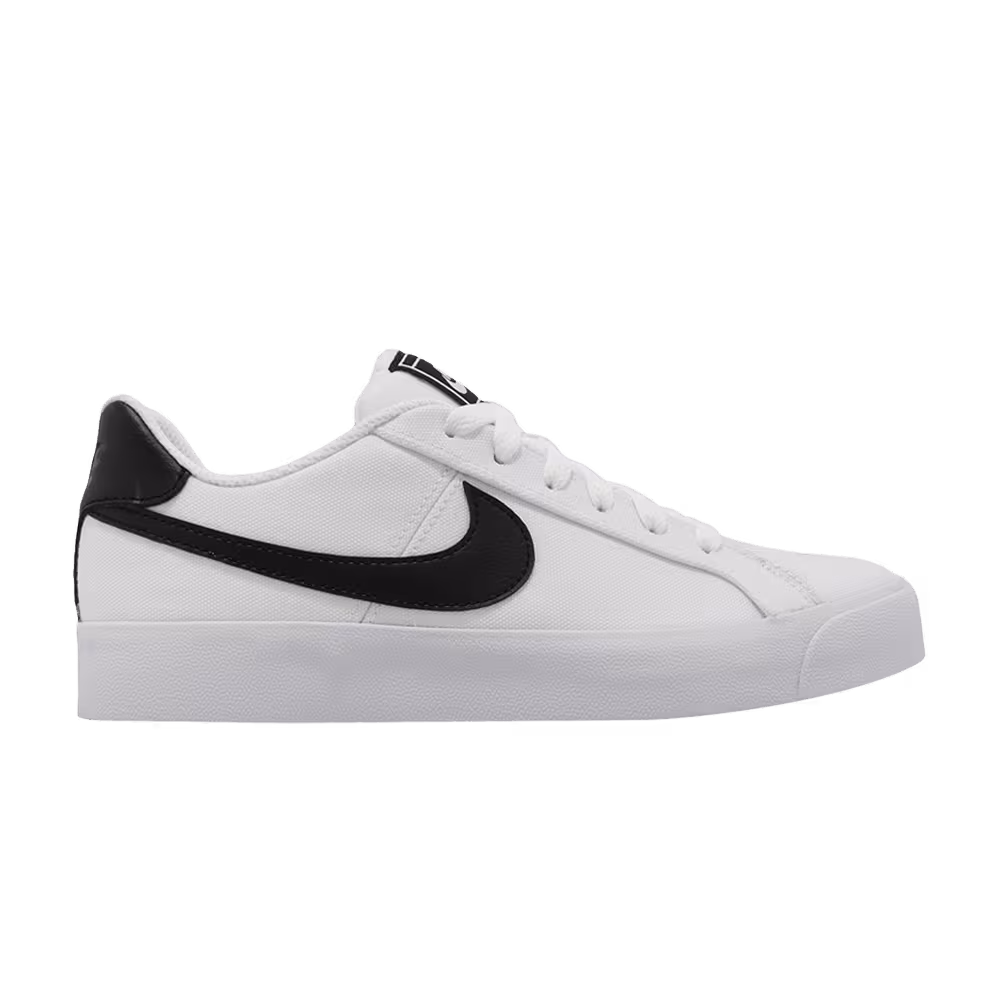 Nike Women's Court Royale AC Canvas White Black