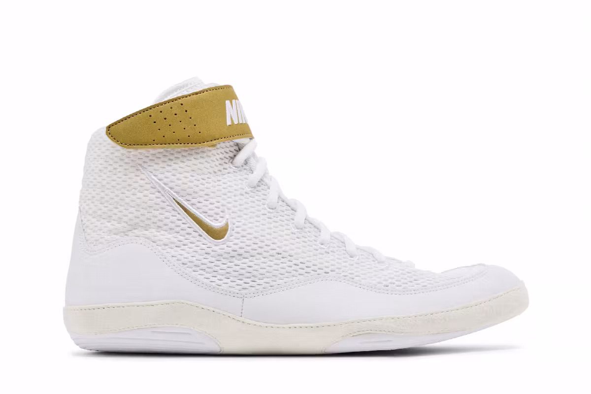 Nike Inflict 3 White Metallic Gold, view 2
