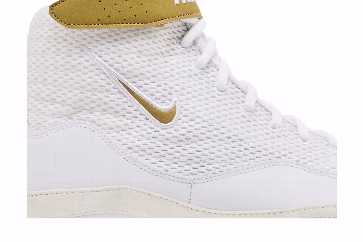 Nike Inflict 3 White Metallic Gold, view 3