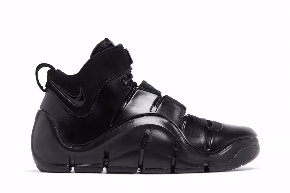 Nike Zoom LeBron 4 Black Anthracite 2023, view 2