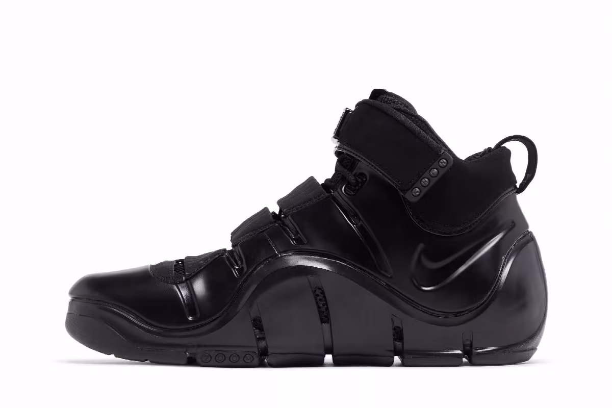 Nike Zoom LeBron 4 Black Anthracite 2023, view 4