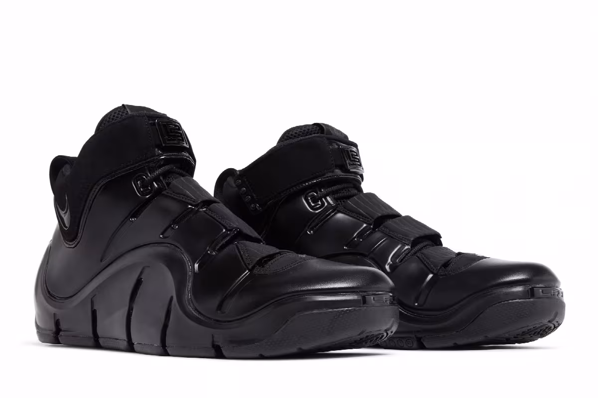 Nike Zoom LeBron 4 Black Anthracite 2023, view 9