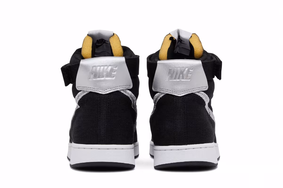 Stussy x Nike Vandal High Black, view 7