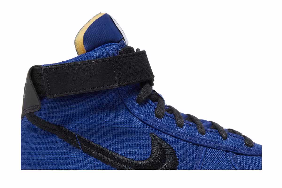 Men's Stussy x Nike Vandal High Deep Royal Blue, view 3