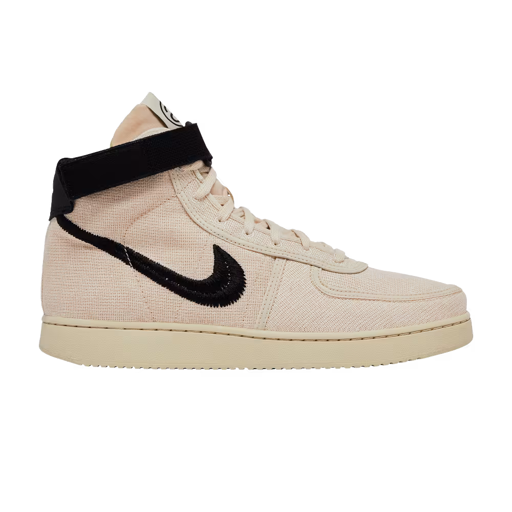 Stussy x Nike Vandal High Fossil