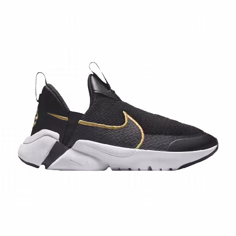 Nike Flex Plus 2 GS 'Black Metallic Gold'