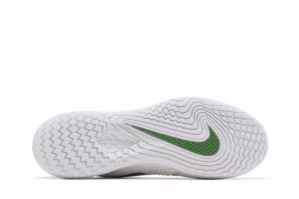 NikeCourt Zoom Vapor Cage 4 Rafa White Kelly Green, view 5
