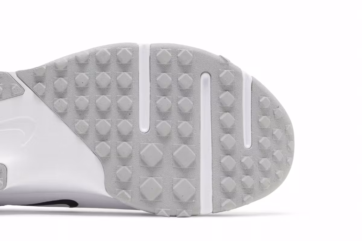 Nike Air Diamond Varsity Turf White Black, view 6