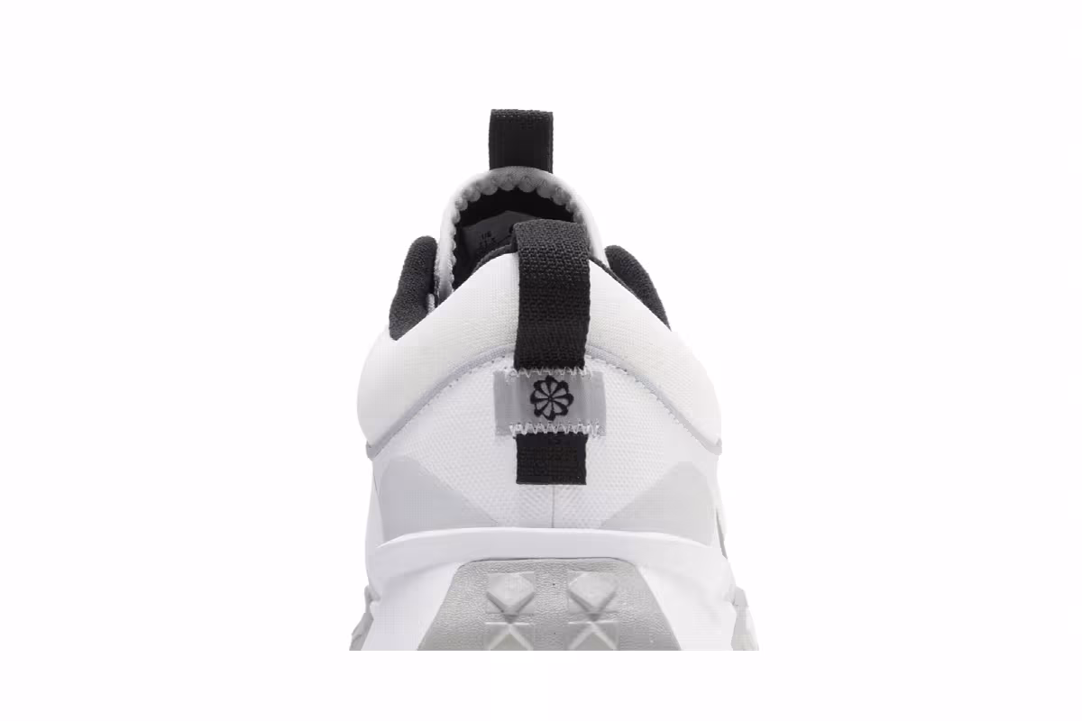 Nike Air Diamond Varsity Turf White Black, view 8