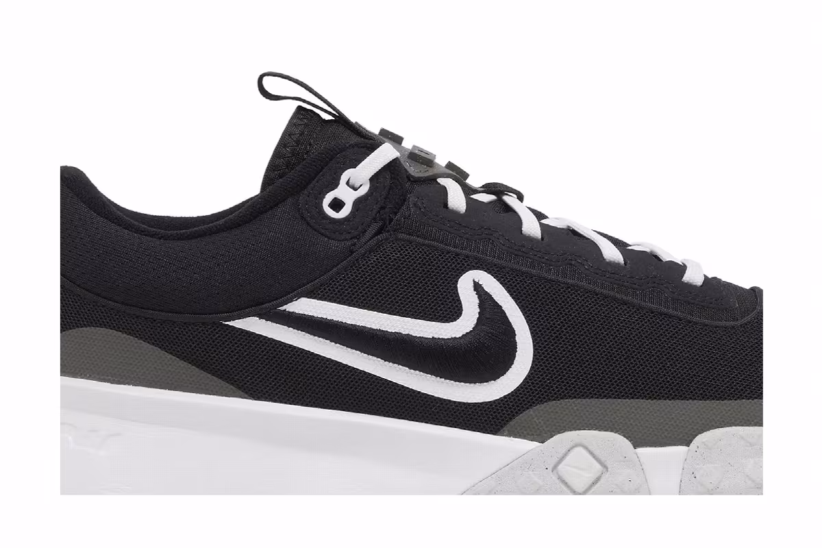 Nike Air Diamond Varsity Turf Black Iron Grey, view 3