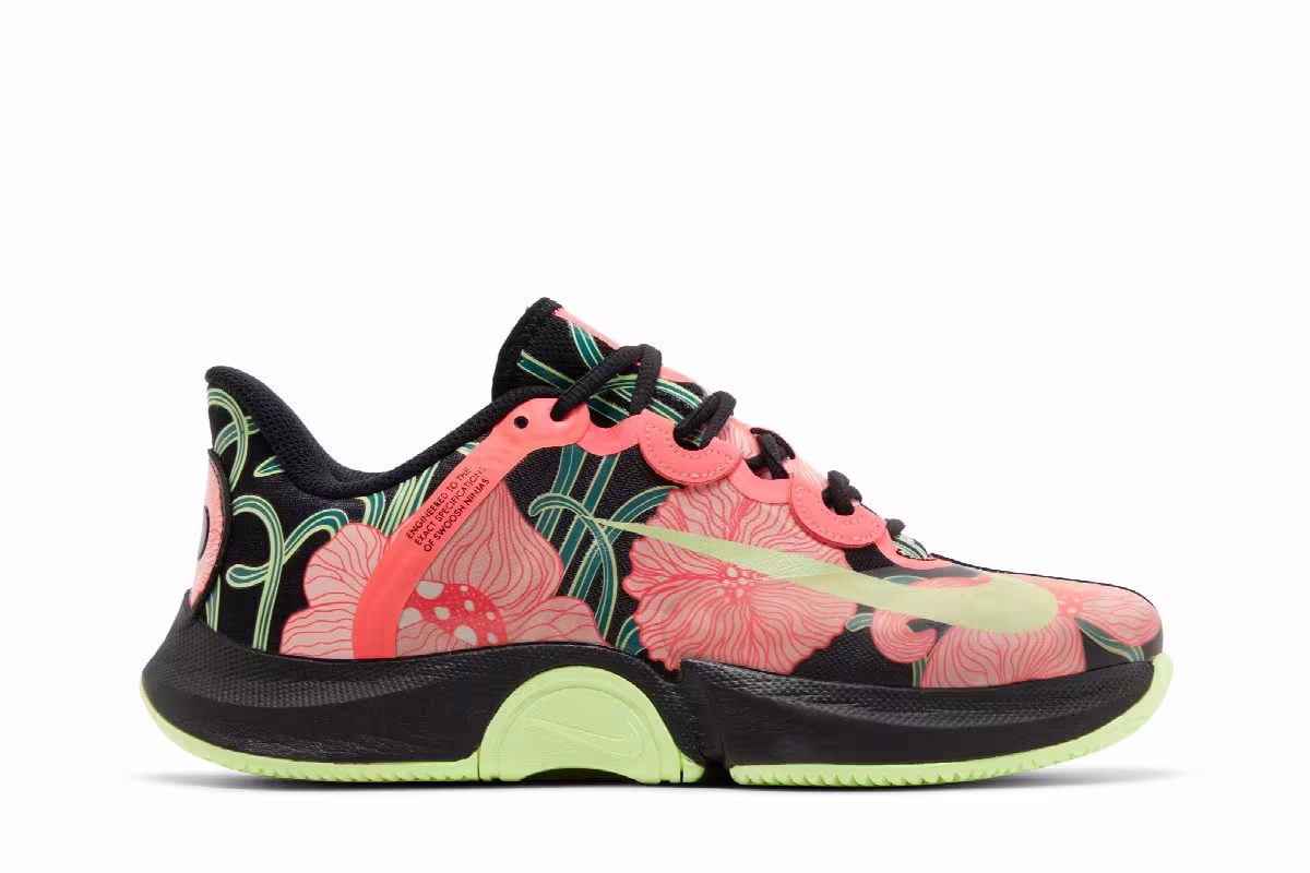 Naomi Osaka x Women's NikeCourt Air Zoom GP Turbo Premium HC Japanese Cherry Blossoms, view 2