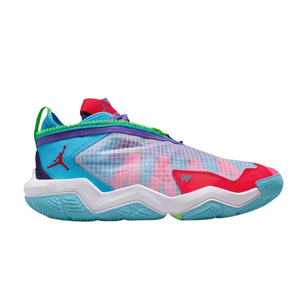 Air Jordan Why Not .6 PF White Siren Red Blue Grape