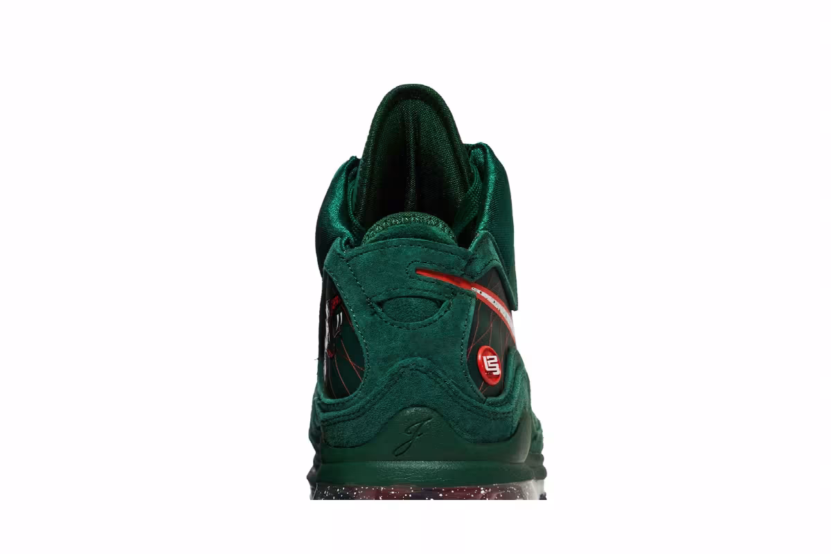 Florida A&M University x Nike LeBron 7 Rattlers - Gorge Green, view 8