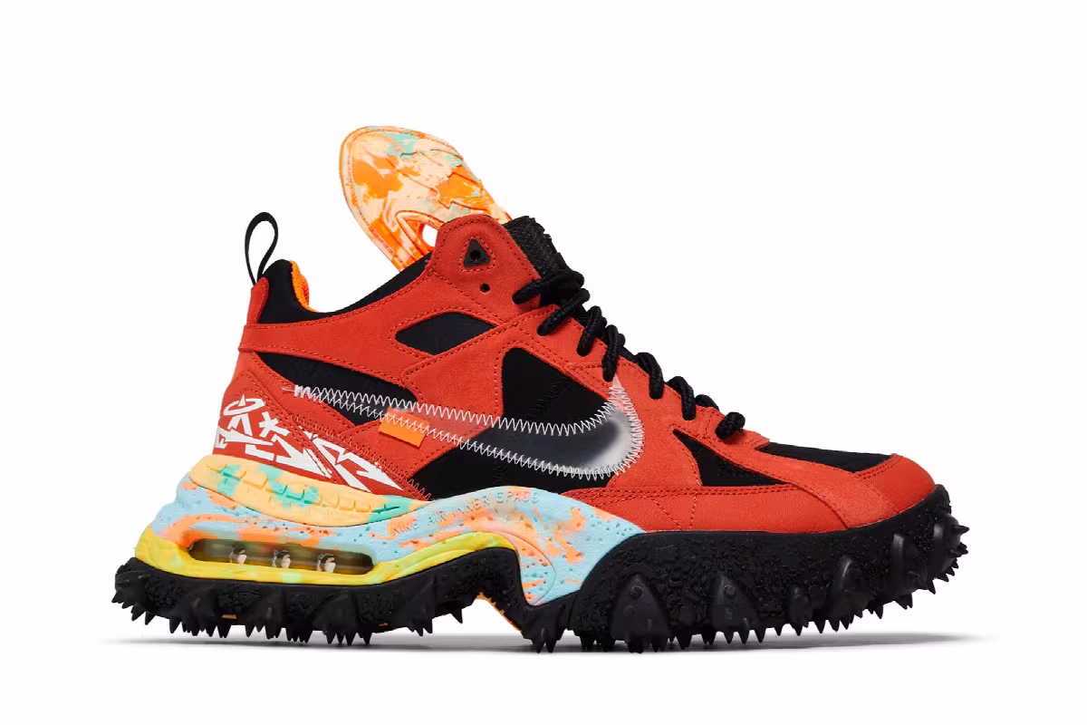 Off-White x Nike Air Terra Forma Mantra Orange, view 2