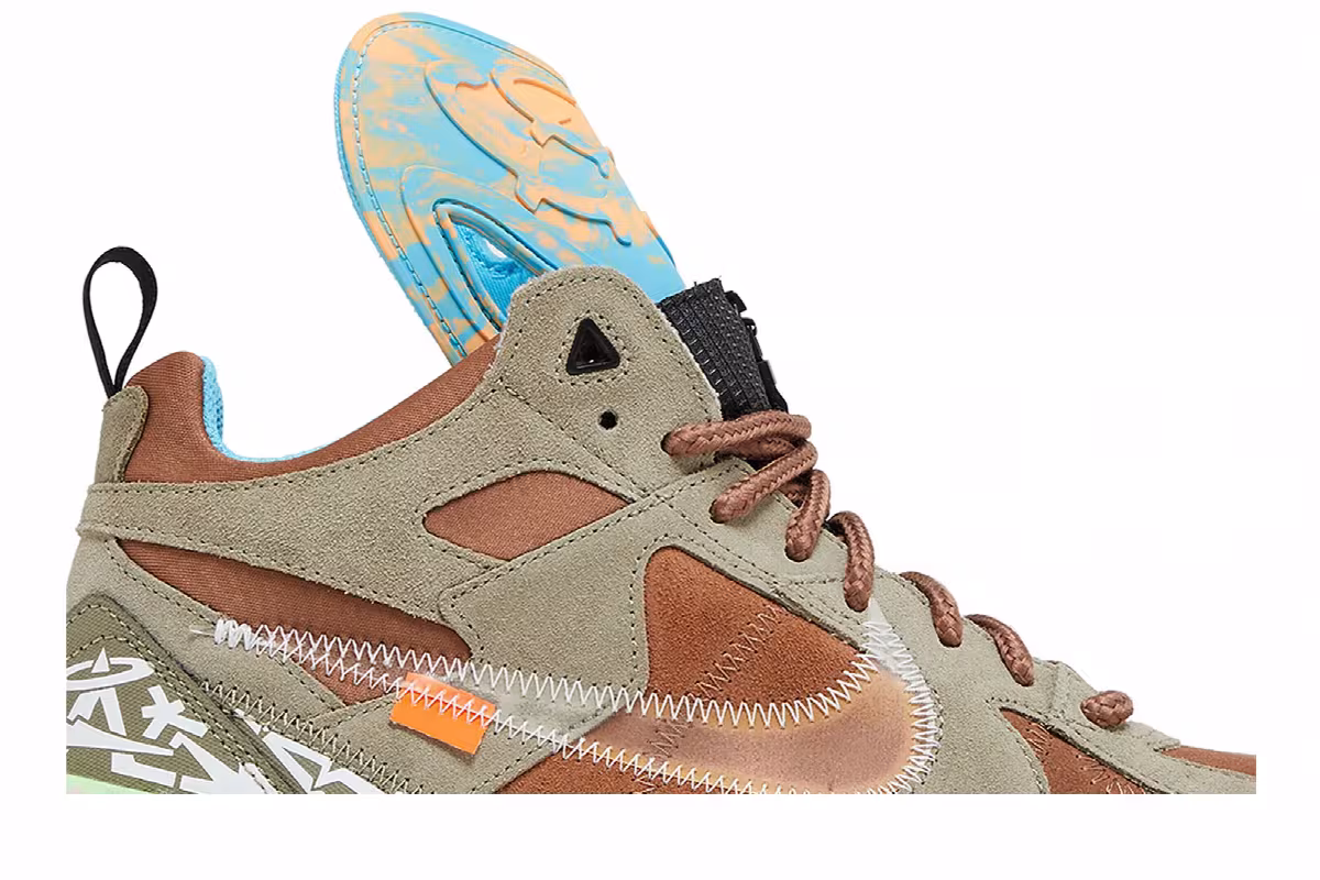 Off-White x Nike Air Terra Forma Archaeo Brown, view 3