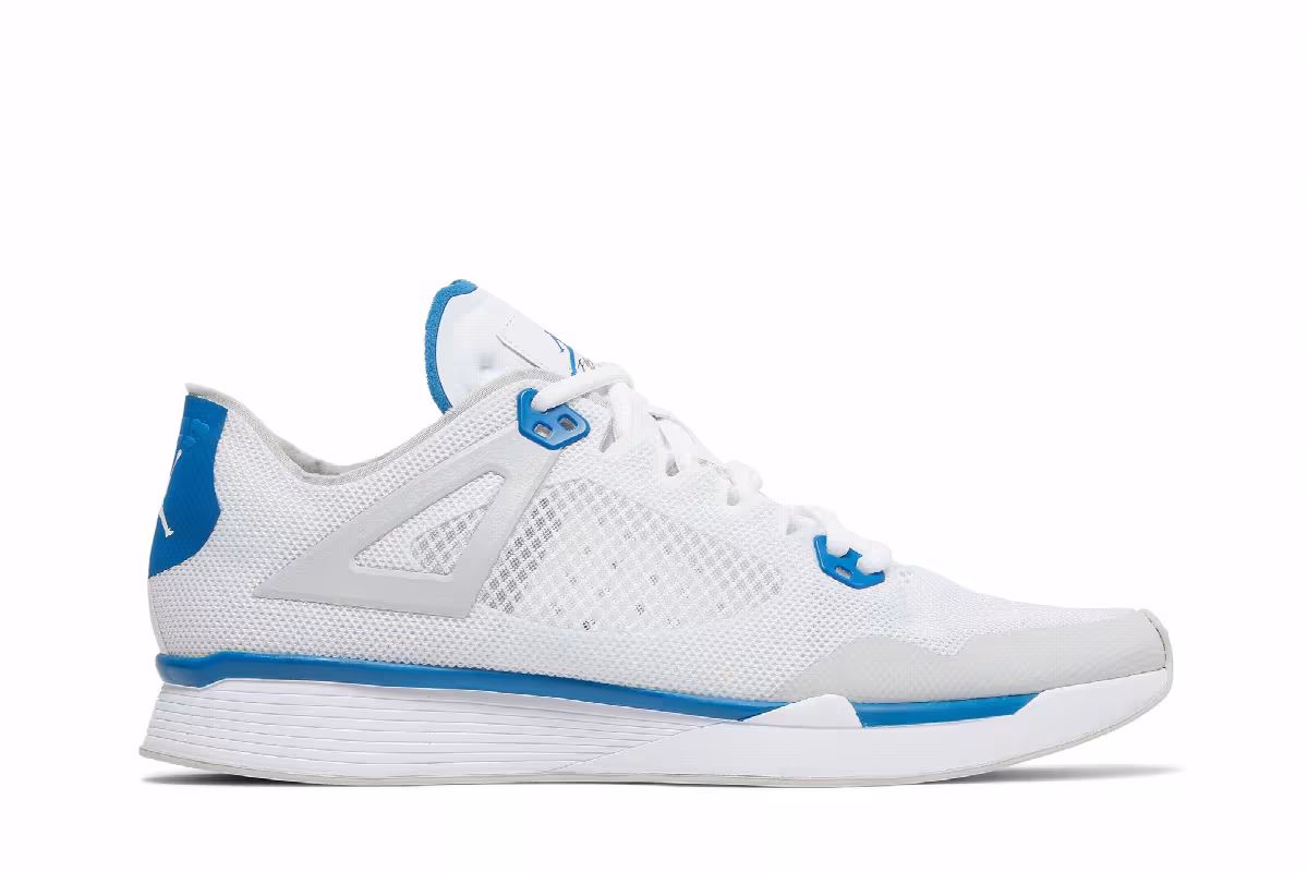 Air Jordan 89 Racer White Military Blue, view 2