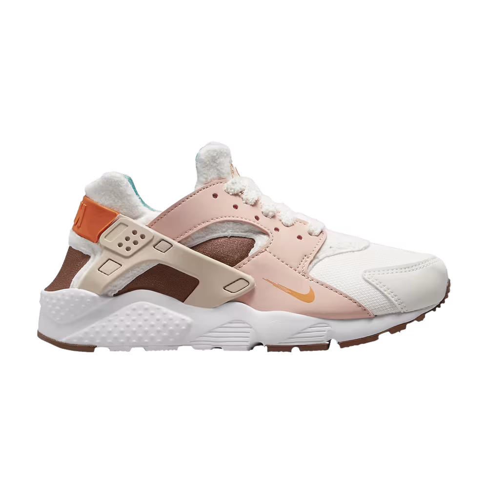 Nike Huarache Run GS Sail Safety Orange