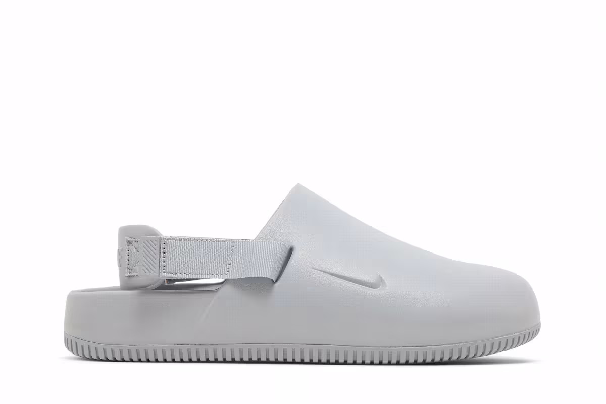 Nike Calm Mule Light Smoke Grey, view 2