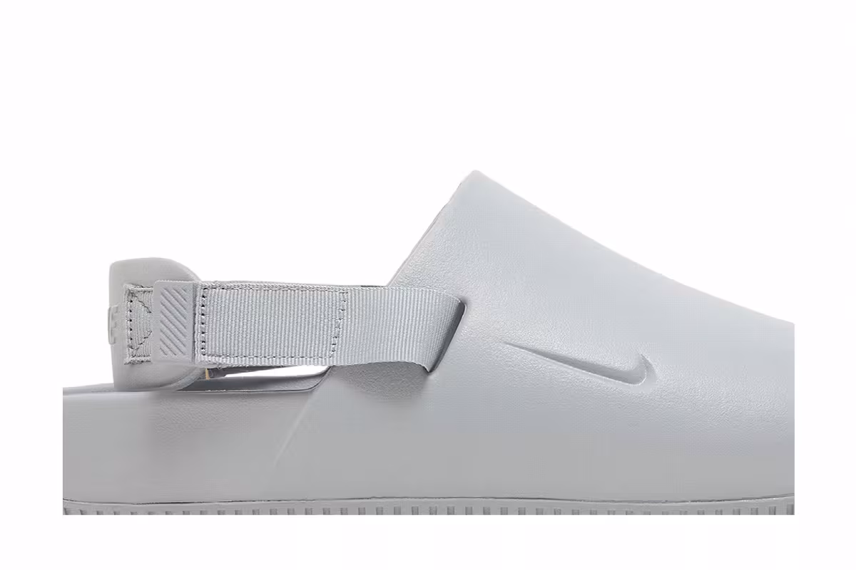 Nike Calm Mule Light Smoke Grey, view 3