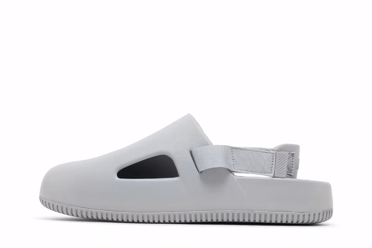 Nike Calm Mule Light Smoke Grey, view 4