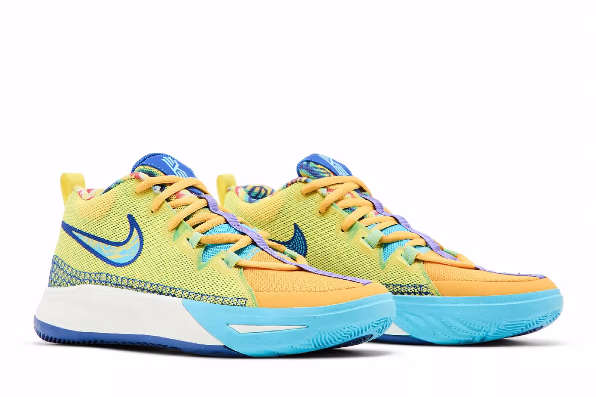 Nike Kyrie Flytrap 6 GS Kaleidoscope, view 9