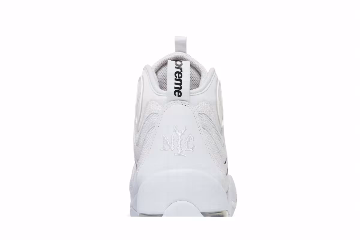 Supreme x Nike Air Bakin White, view 8