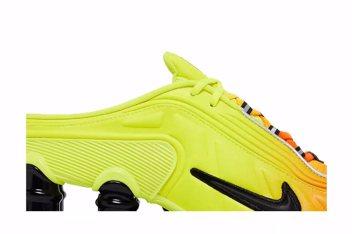 Martine Rose x Nike Women's Shox Mule MR4 Safety Orange, view 3