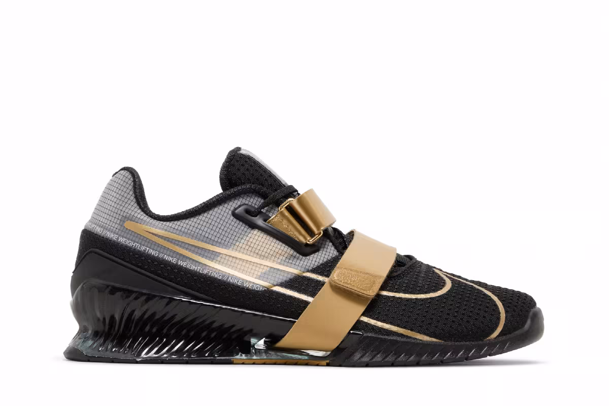 Nike Romaleos 4 Black Metallic Gold, view 2
