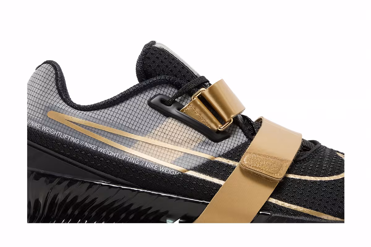 Nike Romaleos 4 Black Metallic Gold, view 3