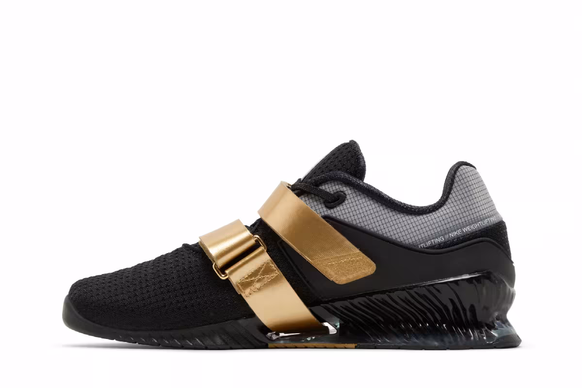 Nike Romaleos 4 Black Metallic Gold, view 4
