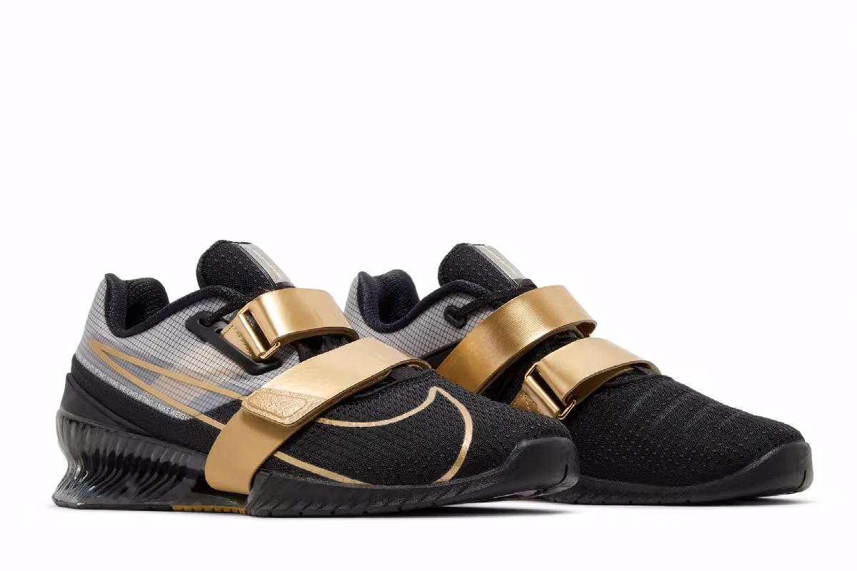 Nike Romaleos 4 Black Metallic Gold, view 9