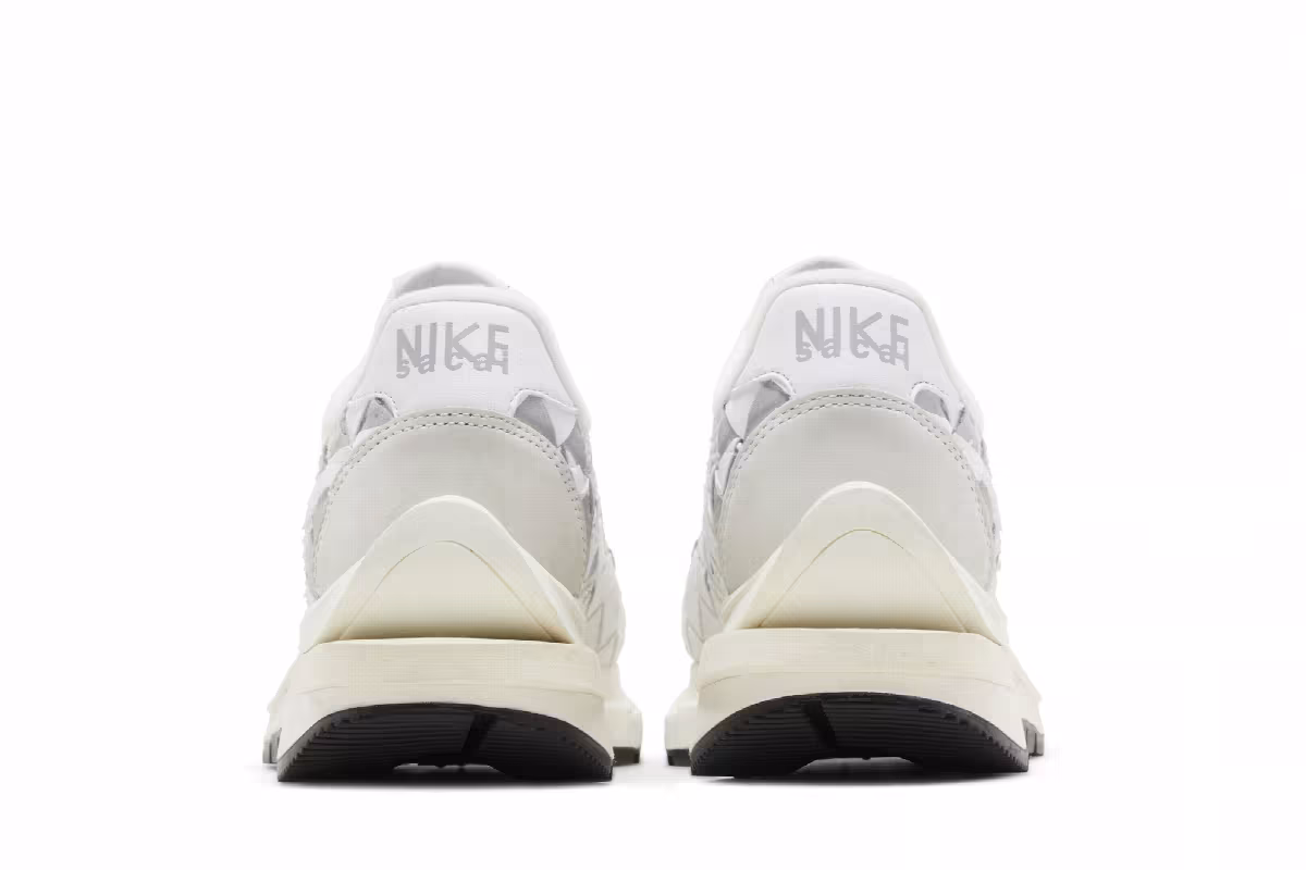 Jean Paul Gaultier x sacai x Nike VaporWaffle Woven White, view 7