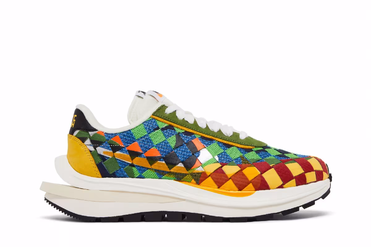 Jean Paul Gaultier x sacai x Nike VaporWaffle Woven Multi-Color, view 2