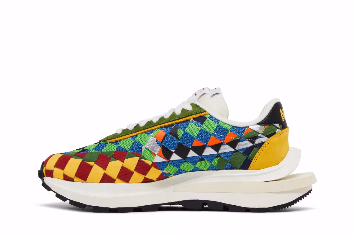 Jean Paul Gaultier x sacai x Nike VaporWaffle Woven Multi-Color, view 4