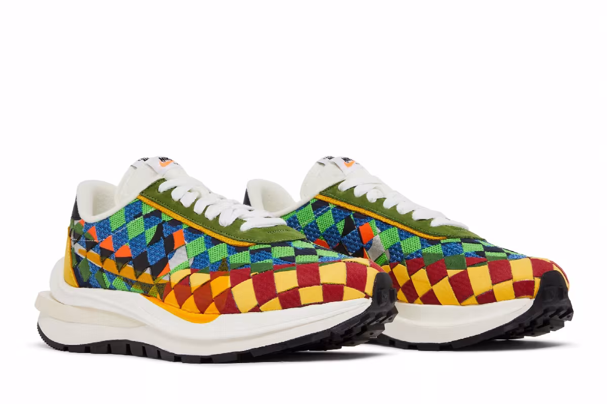 Jean Paul Gaultier x sacai x Nike VaporWaffle Woven Multi-Color, view 9