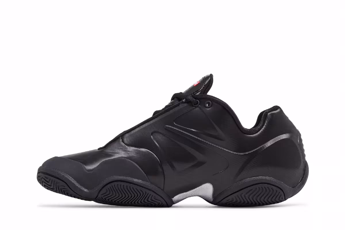 Supreme x Nike Air Zoom Courtposite Black, view 4