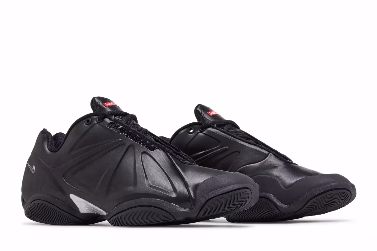 Supreme x Nike Air Zoom Courtposite Black, view 9