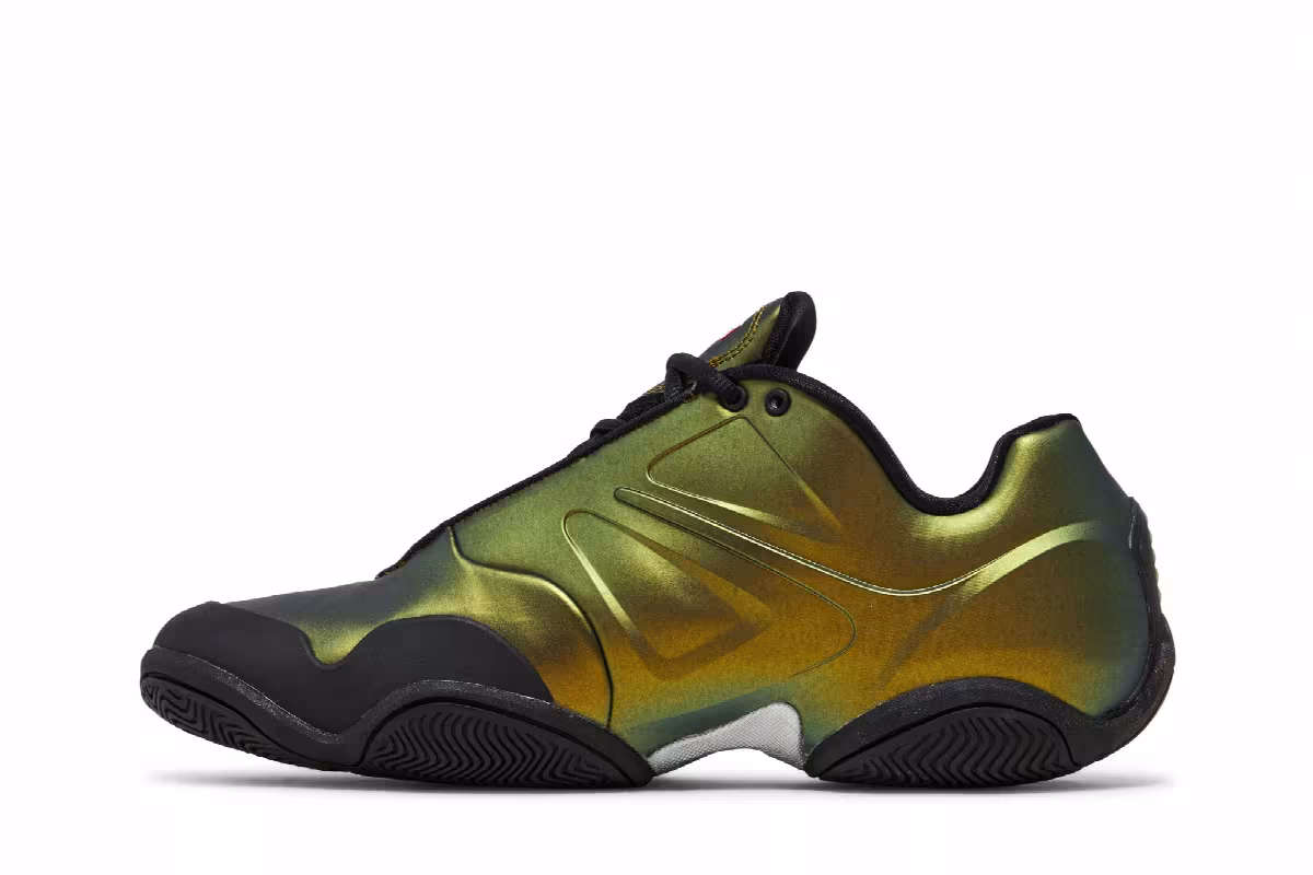 Supreme x Nike Air Zoom Courtposite Metallic Gold, view 4