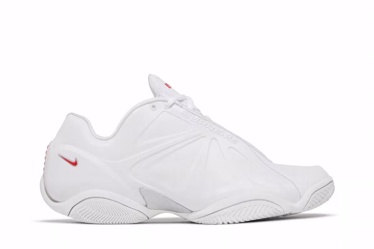 Supreme x Nike Air Zoom Courtposite White, view 2