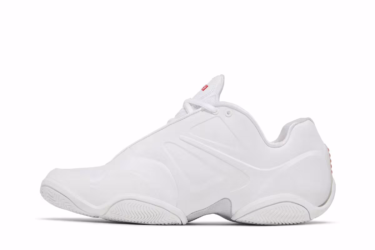 Supreme x Nike Air Zoom Courtposite White, view 4
