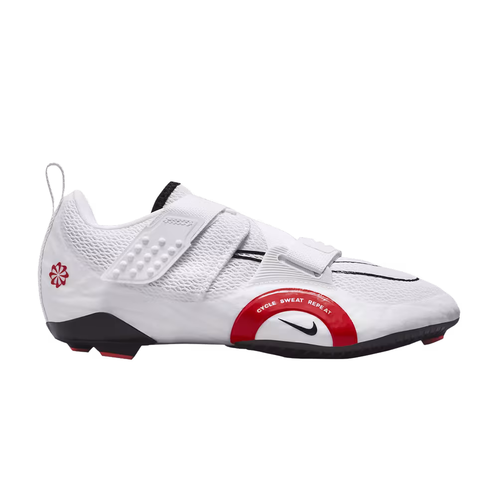 Nike Women's SuperRep Cycle 2 Next Nature White Picante Red