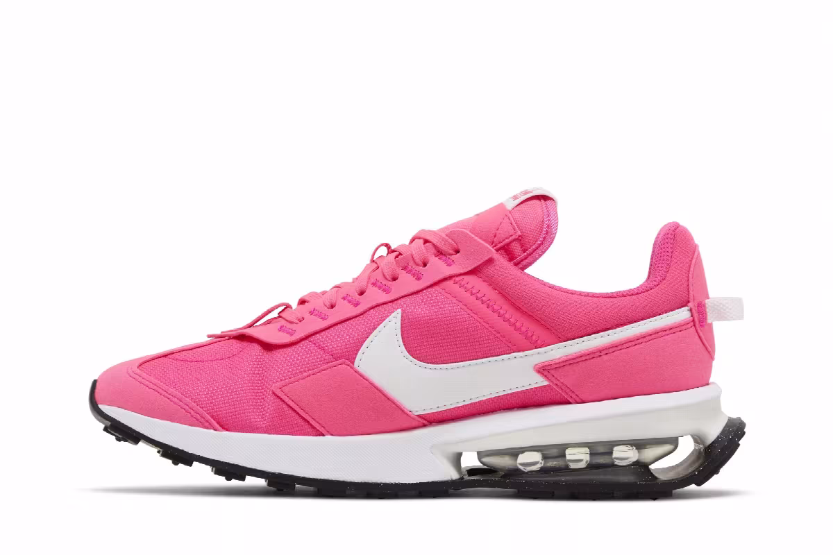 Nike Women's Air Max Pre-Day Hyper Pink Metallic Silver, view 4