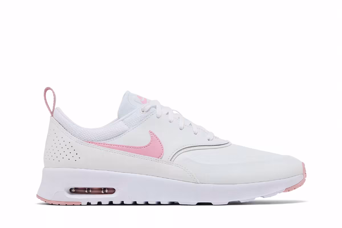 Nike Women's Air Max Thea Premium White Pearl Pink, view 2
