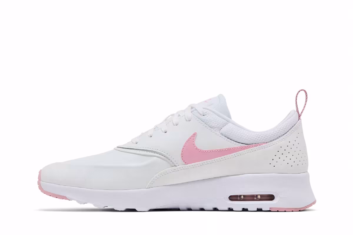 Nike Women's Air Max Thea Premium White Pearl Pink, view 4