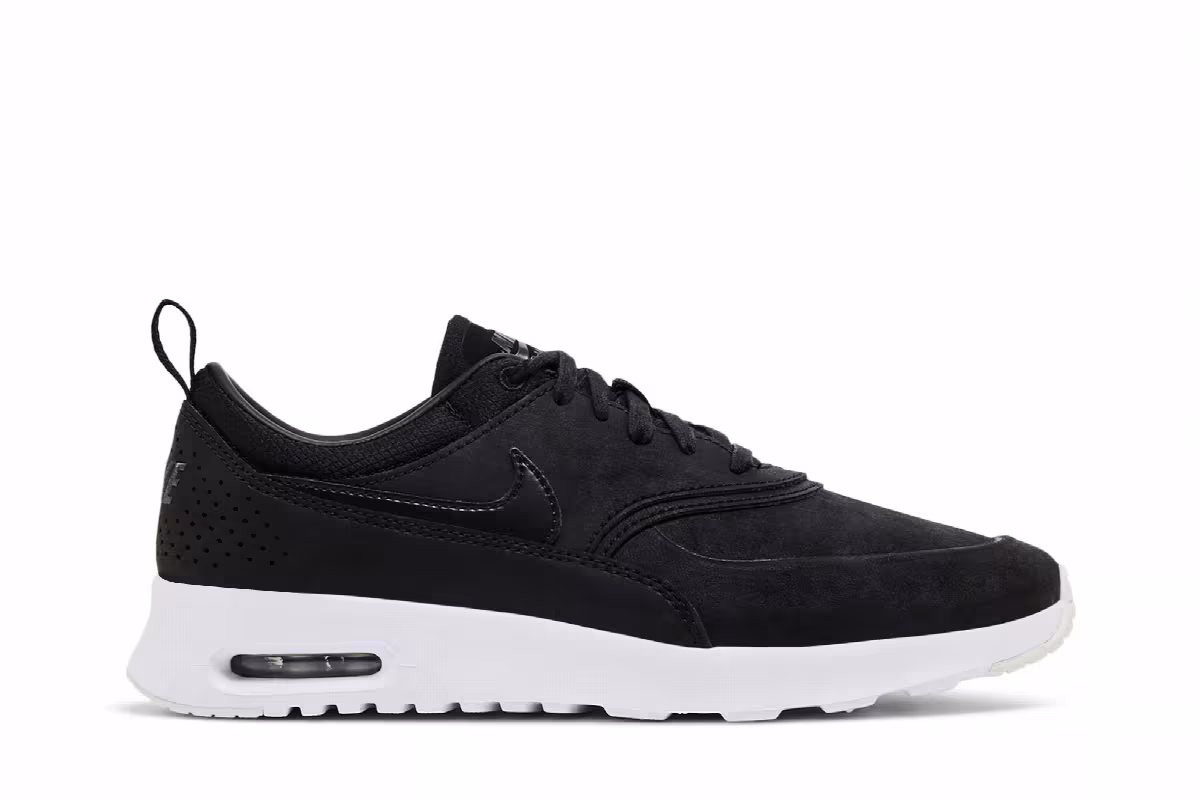 Nike Women's Air Max Thea Premium Black Anthracite, view 2