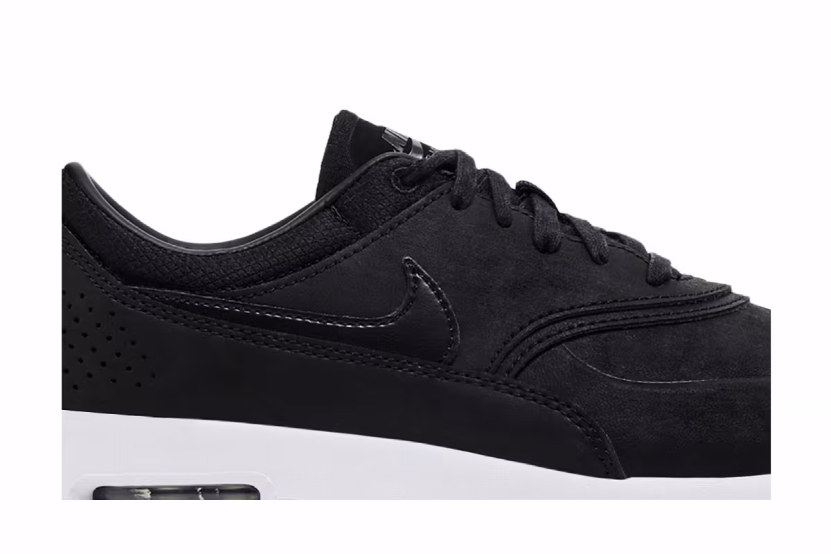 Nike Women's Air Max Thea Premium Black Anthracite, view 3